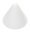 Acrylic Cones 1.2mm 1.2mm, 3mm, 3mm, White