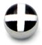 Steel Logo Balls - Pictures 1.6mm, 6mm, Cornish Flag (Cornwall)