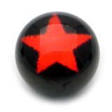 Black Steel Logo Ball - SKU 11935