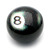 Black Steel Logo Ball - SKU 11939