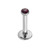 Steel Internally Threaded Jewelled Labrets 1.2mm - SKU 11979