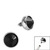 Steel Jewelled Ball for Internal Thread shafts in 1.2mm - SKU 11991