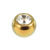 Titanium Threaded Jewelled Balls 1.6x4mm - SKU 12116