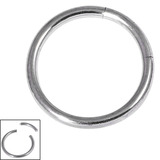 Titanium Smooth Segment Ring - SKU 12357
