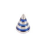 Steel Threaded Attachment - 1.2mm and 1.6mm Saturn Cone 1.2 / 4 / blue