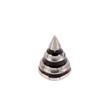 Steel Threaded Attachment - 1.2mm and 1.6mm Saturn Cone 1.2 / 4 / black