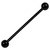 Black Steel Industrial Scaffold Barbell 1.6mm 30-40mm - SKU 12481