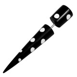 Organic Fake Stretcher (OFP2-6) OFP6 - Polka Dot, 1.2mm threaded