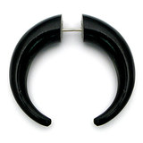 Organic Fake Stretcher (OFP2-6) OFP4 - Horn, 0.8mm 'push fit'