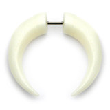 Organic Fake Stretcher (OFP2-6) OFP4 - Bone, 0.8mm 'push fit'