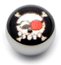 Steel Logo Balls - Pictures 1.6mm, 6mm, Pirate Patch