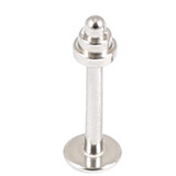 Steel Labrets with Steel Attachments 1.2mm 1.2 / 7 / Steel Labret with Steel Step Cone