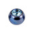 Titanium Threaded Jewelled Balls 1.6x5mm - SKU 1340