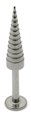 Steel Labrets with Steel Attachments 1.6mm 1.6 / 8 / Steel Labret with Steel Stepped spike