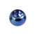 Titanium Threaded Jewelled Balls 1.6x5mm - SKU 1347