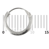 Sterling Silver Hoops - Earrings and Nose Rings - SKU 13720