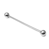 Titanium Micro Barbells 1.2mm 1.2mm, 18mm, 3mm, Mirror Polish