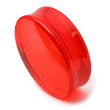 Acrylic Mega Plug 32mm, Red