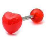 Eternal Heart Barbell red, 1.6g, 14.0L
