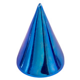 Titanium Cones 1.6mm, 6mm, Blue