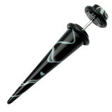Acrylic Marble Fake Stretcher 1.2mm, 5mm, 8mm, Black