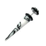 Acrylic Marble Fake Stretcher 1.2mm, 5mm, 4mm, White
