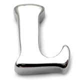 Steel Threaded Attachment - 1.6mm Cast Steel Alphabet 1.6 / Letter L (1.6mm) (casting only)