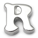 Steel Threaded Attachment - 1.6mm Cast Steel Alphabet 1.6 / Letter R (1.6mm) (casting only)