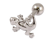 Steel Barbell with Cast Steel Attachment 1.2mm 1.2mm, 10mm, Gecko
