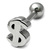 Steel Barbell with Cast Steel Attachment 1.6mm - SKU 14682