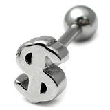 Steel Barbell with Cast Steel Attachment 1.6mm 1.6mm, 14mm, Dollar $