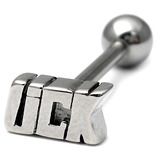 Steel Barbell with Cast Steel Attachment 1.6mm 1.6mm, 14mm, LICK
