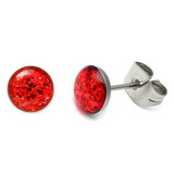 Steel Sparkle Earrings - SKU 14739