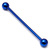 Titanium Industrial Scaffold Barbell 1.6mm 30-46mm - SKU 14771