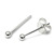 Silver Studs with Silver Ball ST4-ST5-ST6-ST7-ST20-ST21-ST22-ST23-ST24-ST25-ST26-ST27-ST28 - SKU 14970