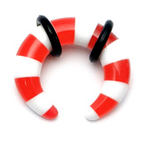 Acrylic Candy Crescent Stretchers 4 / red