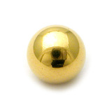 22ct Gold Plated Steel (PVD) Steel Ball - SKU 1509