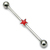 Steel Industrial Scaffold Barbell with Star IND9 - SKU 15180
