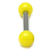 Acrylic Neon Ball Micro Barbell 1.2mm 1.2mm, 8mm, 3mm, Yellow - alternative image