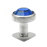 Titanium Skin Diver - Jewelled 4 / Sapphire