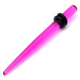 Acrylic Plain Stretcher - Straight 1.6-9mm 2.5mm, Purple