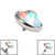Titanium Jewelled Disk for Internal Thread shafts in 1.6mm. Also fits Dermal Anchor - SKU 15523