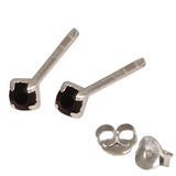 Silver Crystal Studs ST11 - ST12 - ST13 - Claw Set - SKU 15539