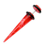 Acrylic Marble Fake Stretcher 1.2mm, 5mm, 6mm, Red