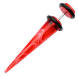 Acrylic Marble Fake Stretcher 1.2mm, 5mm, 8mm, Red