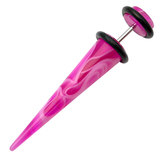 Acrylic Marble Fake Stretcher 1.2mm, 5mm, 8mm, Purple