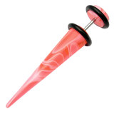 Acrylic Marble Fake Stretcher 1.2mm, 5mm, 8mm, Pink