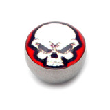 Steel Logo Balls - Pictures 1.6mm, 6mm, Evil Skull