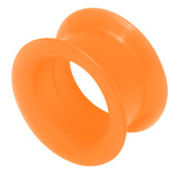 Silicone Tunnel 4-20mm 14mm, Orange