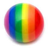 Acrylic Rainbow Balls - SKU 16016
